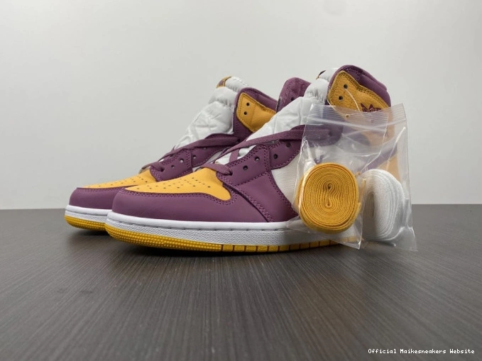 Official Maikesneakers Air 555088-706 1 High Jordan Brotherhood OG 0813